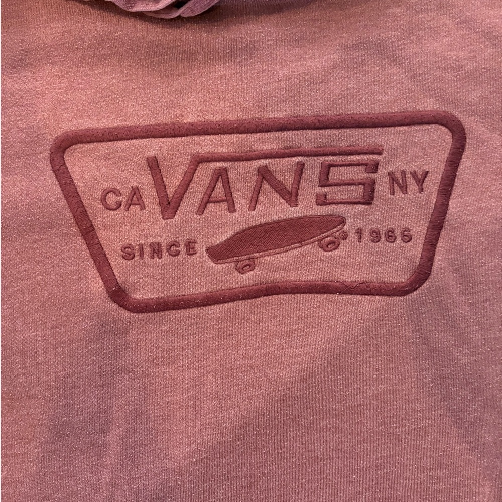 Vans Burgundy Hoodie - Picture 3 of 7